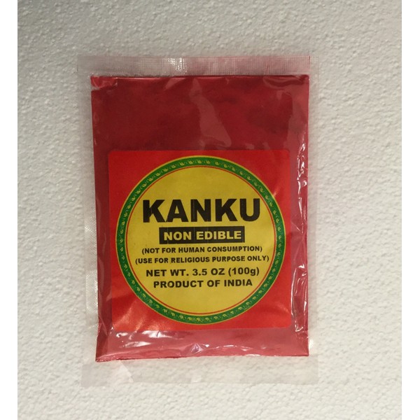 Swad Kanku (Kumkum) Used for Religious Purpose - 100g
