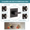 Replacement for Delta 13/14 Series Square Shower Trim Kit, Shower