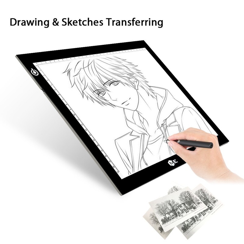 ME456 A4 LED Light Box 9x12 Inch Light Pad Only