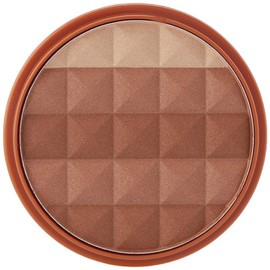 Rimmel London Radiance Shimmer Brick Pressed Bronzer, Light-As-Air Contouring Formula, 002 Medium, 12 g