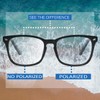 aisswzber Square Polarized Sunglasses for Women Men Classic Trendy Stylish