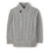 Gymboree Boys and Toddler Long Sleeve Cable Knit Shawl Sweater,