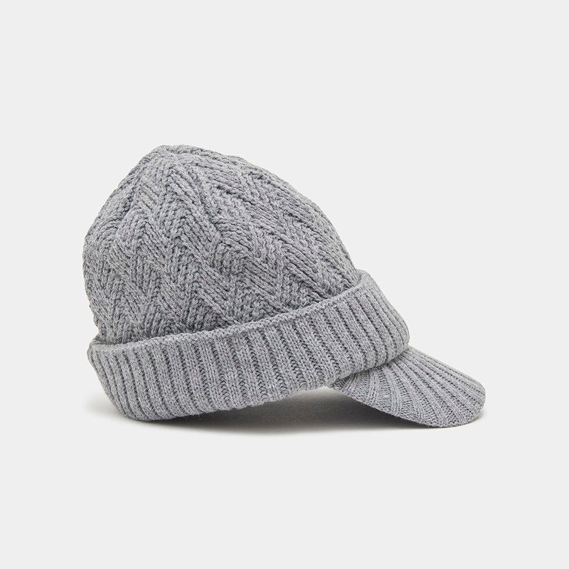Callaway C24291123 Men's Knit Cap with Brim (Fleece Lining) /