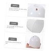 ABOOFAN 3sets Ceiling Fan Accessories Plastic Fan Bottom Canopy Ceiling