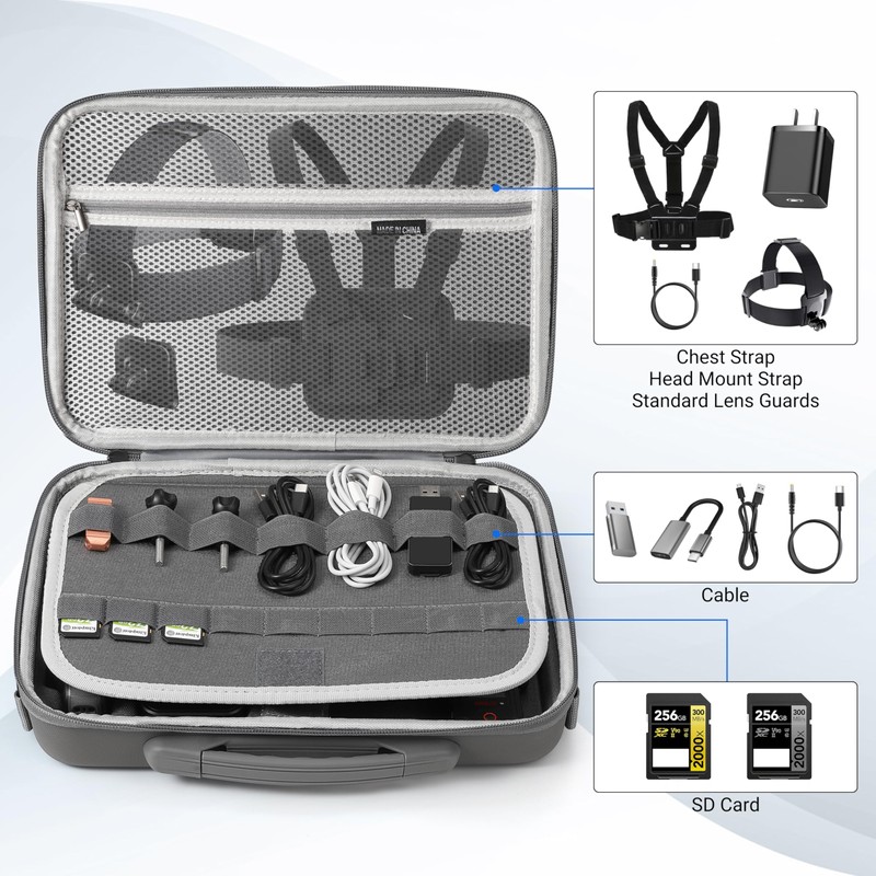 STARTRC VCR Carrying Case for Insta360 X5 Storage Protective Travel