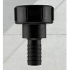 IBC Storage Tank Outlet Adaptor/Connector/hosetail s60x6 coarse Thread-Hose Barb (1"