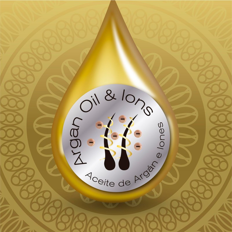 Plancha De Pelo Profesional Impregnada Con Aceite De Argán