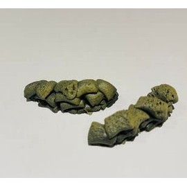 Javis Sandbags Curved - OO Gauge/1:76 Scale - Pack of 2