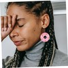 SAFIGLE Unique Swimmer Ring Earrings Lightweight Dangle Earrings for Women