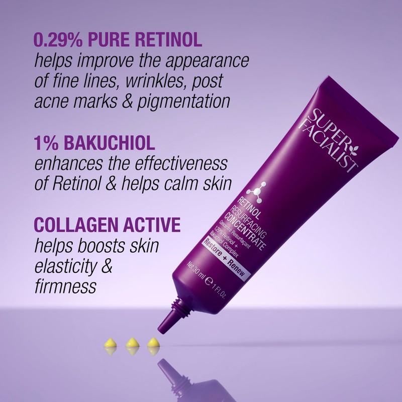 Super Facialist Retinol Resurfacing Concentrate 30ml