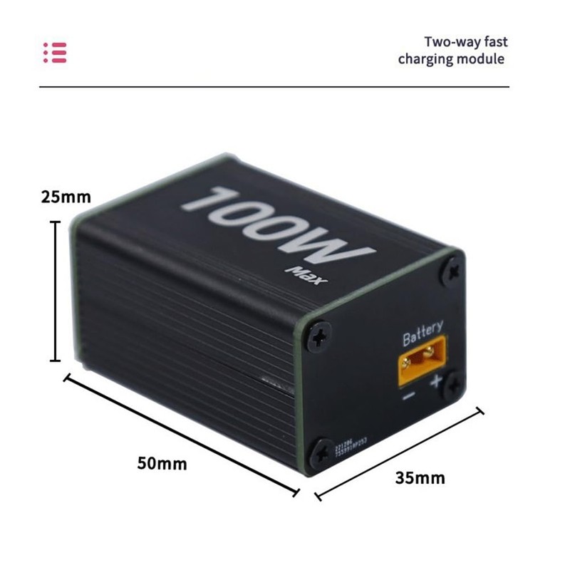 Peakloong Bidirectional Fast Charging Module Upgrade 100W High-Power Full-Protocol Fast