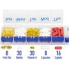 EZ Open Push Button Pill Box Organizer - 7 Day