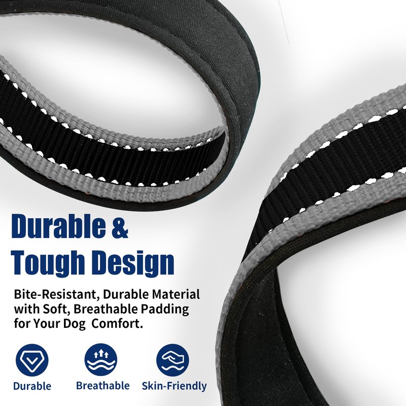 Kazazoo Reflective Dog Collar with Soft Padding Dog Collar for