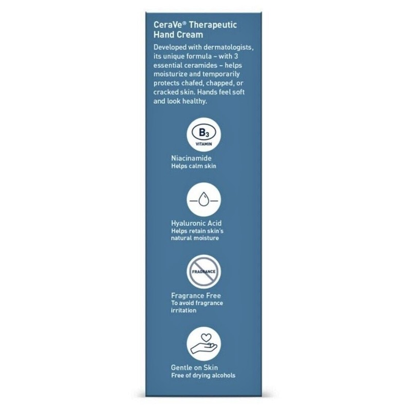 CeraVe Therapeutic Hand Cream 3 oz (Pack of 3)