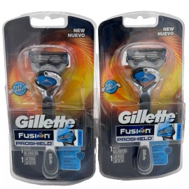 For Gillette Gillette Fusion ProShield Chill Razor-FlexBall-1 CARTRIDGE. (2 PACK)