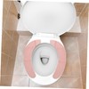 DOITOOL 1pair Comfortable Toilet Seat Mat Toilet Seat Supply Reusable