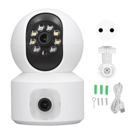 Binocular Surveillance Camera Smart WiFi Indoor Wireless HD Security Camera