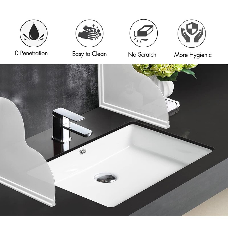 Spidfee Shower Splash Guard Kit, Large Splash Guards for Bathtub