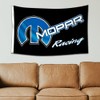 Kasflag mopars Flag Racing Car Banner (90x150cm,Heavy Duty, Durable 150D