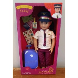 Our Generation Professional Collection Airline Pilot 18" Doll