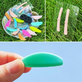 Libeauty Lash Lift Pad Eyelash Lifting Tool Set 17 Pcs Eyelash Curl Eyebrow Glitter Tool DIY Set for Beginners Salon Home Use