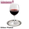 SILBERKANNE Glass Plate Glass Coaster Classic D 11 cm Premium