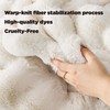 Bedsure Faux Fur Blanket, White Soft and Fluffy Blanket, Fuzzy