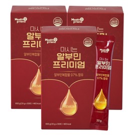 Product name / 마시는 알부민 프리미엄 3박스 총90포 먹는 액상 난백알부민 타우린 L아르기닌 함유