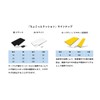 Plump Cushion Tape, "Little Cushion Long Wide, Black, Black" Thick