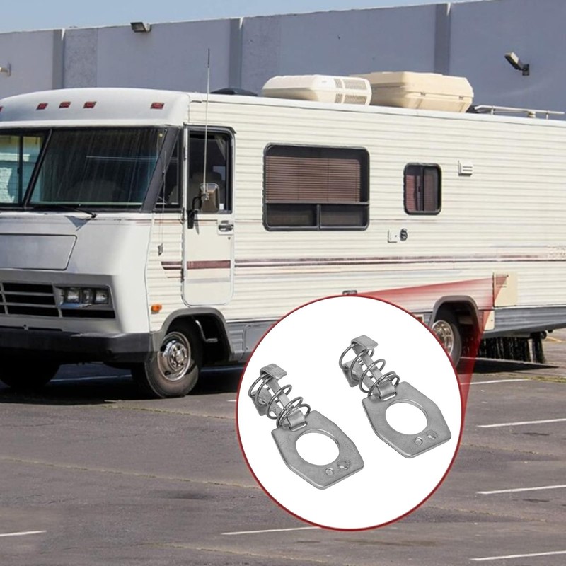 MUNEFE 4 Pieces RV Water Heater Cover Latch, RV Water