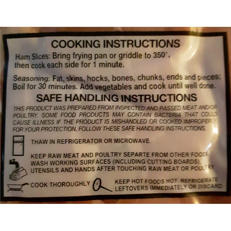 Thomas Brothers Country Ham, 12 Ounce Package