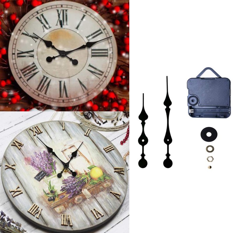 Carkio High Torque Clock Replacement Movement,31MM Long Clock Movement Metal