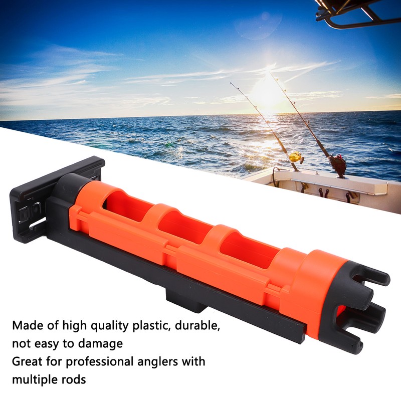 Plastic Fishing Box Rod Holder Fishing Box Rod Barrel Holder