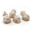Marble Swirl Polyhedral Dice Set - 7 Piece Dice Set