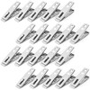 Vinsani Â® Laundry Clothes Pegs Stainless Steel Spring-Loaded Metal Clip Strong Grip and Windproof Laundry Pegs Quality Non-Slip Clothes Pins for Home and Garden Pack of 20