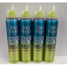 TIGI LOT OF 4 TIGI BED HEAD MASTER PIECE EXTRA STRONG HOLD HAIR SPRAY 2.4oz EACH