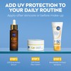 NIVEA SUN Breathable UV Face Sensitive SPF 50+ (40ml), Face