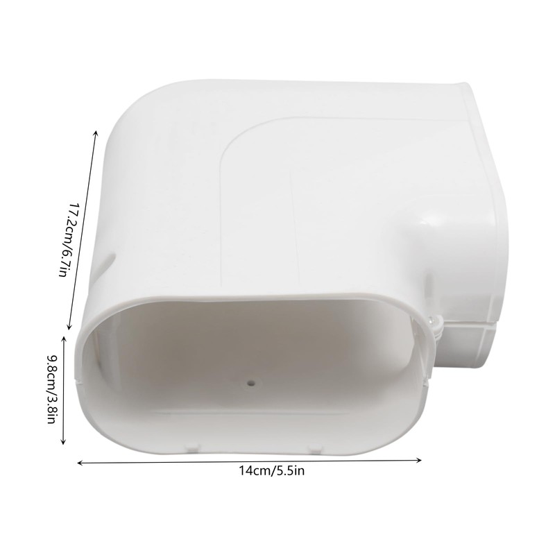 QUEMARQUE Mini Split Line Set Cover, 5" 17Ft Air Conditioner