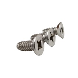 Hinge Outlet Satin Nickel Machine Screws for Door Hinges, #10-24 Thread x 1/2" Length - 24 Pack