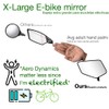 Urby Bike Mirror Handlebar Mount For Fat Tire Electric Scooter/Bike,
