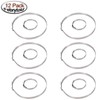 FEBRYTOLD 12 Pcs CV Boot Clamp, 6 Pcs Small and
