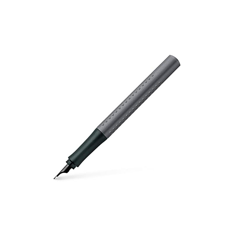 Faber-Castell Grip Edition F Fountain Pen - Anthracite, 140947