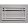 CLOPAY Prairie 510 Window Inserts /Short Panel Garage Door White