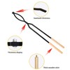 42" Fire Tongs Firewood Log Grabbers and Fire Poker Set,