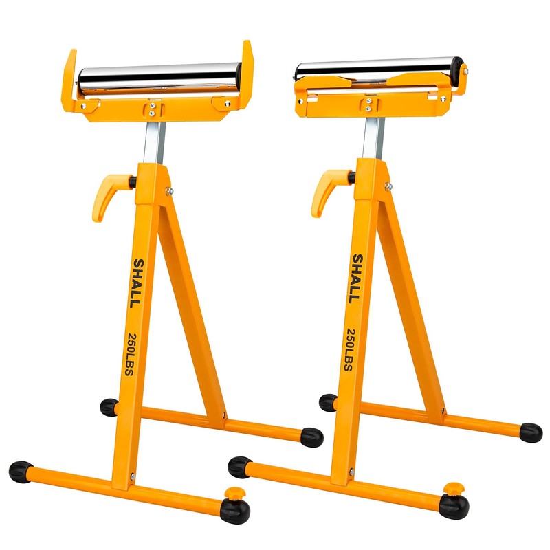 SHALL 2-Pack Folding Roller Stand - Heavy Duty 250 LBS