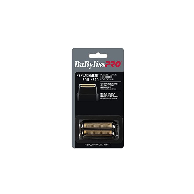 BaBylissPRO BaBylissPRO Barberology Professional FXRF2B BLACKFX Replacement Double Foil Shaver