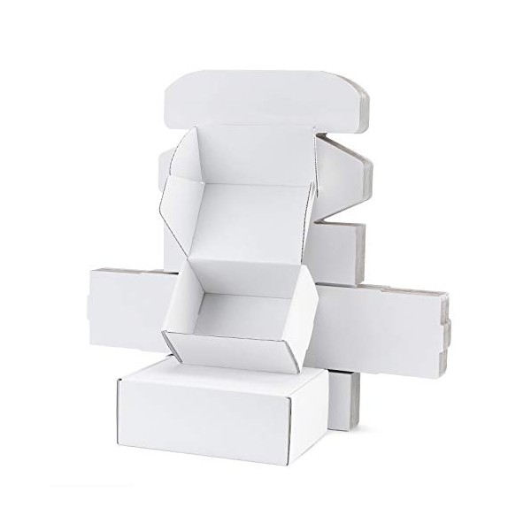 DUZCLI Shipping Boxes, Small Size 9x6x2 inches Set of 25