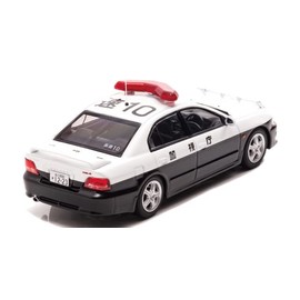 RAI'S 1/43 Mitsubishi Galant VR-4 (EC5A) 2002 Police Department Highway Traffic Police Force Vehicle (Speed 10), Finished Product