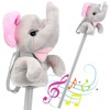 The Magic Toy Shop Hobby Horse with Elephant Head &