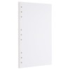 PATIKIL B5 Blank Refill Paper, Loose Leaf Paper 9 Hole